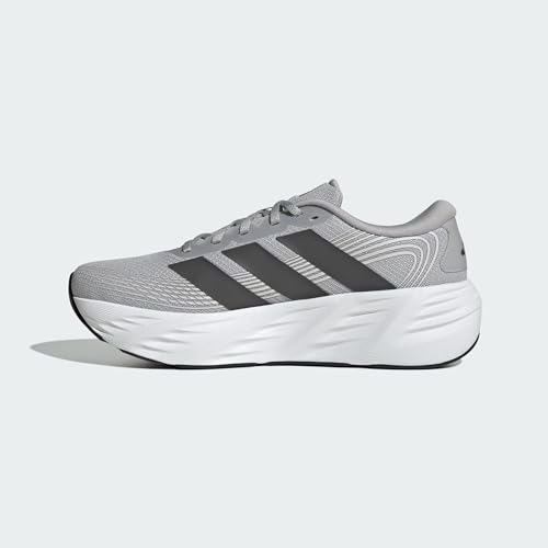 Detalle 2 de adidas Galaxy 8 Men's Running Shoes, Grey, Textile-Synthetic Upper, 6.5 UK