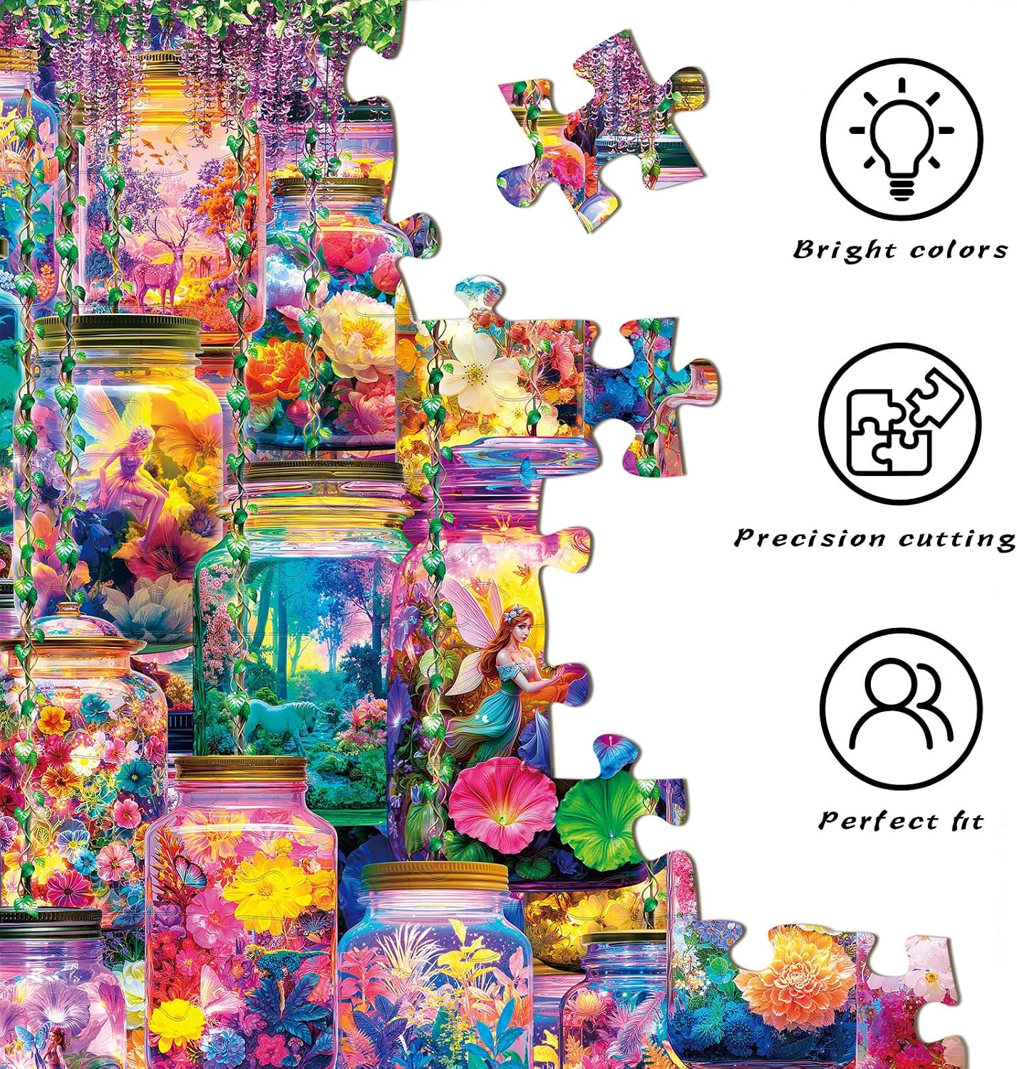 Thumbnail 4 de HUADADA Jigsaw Puzzle, 1,000 Pieces