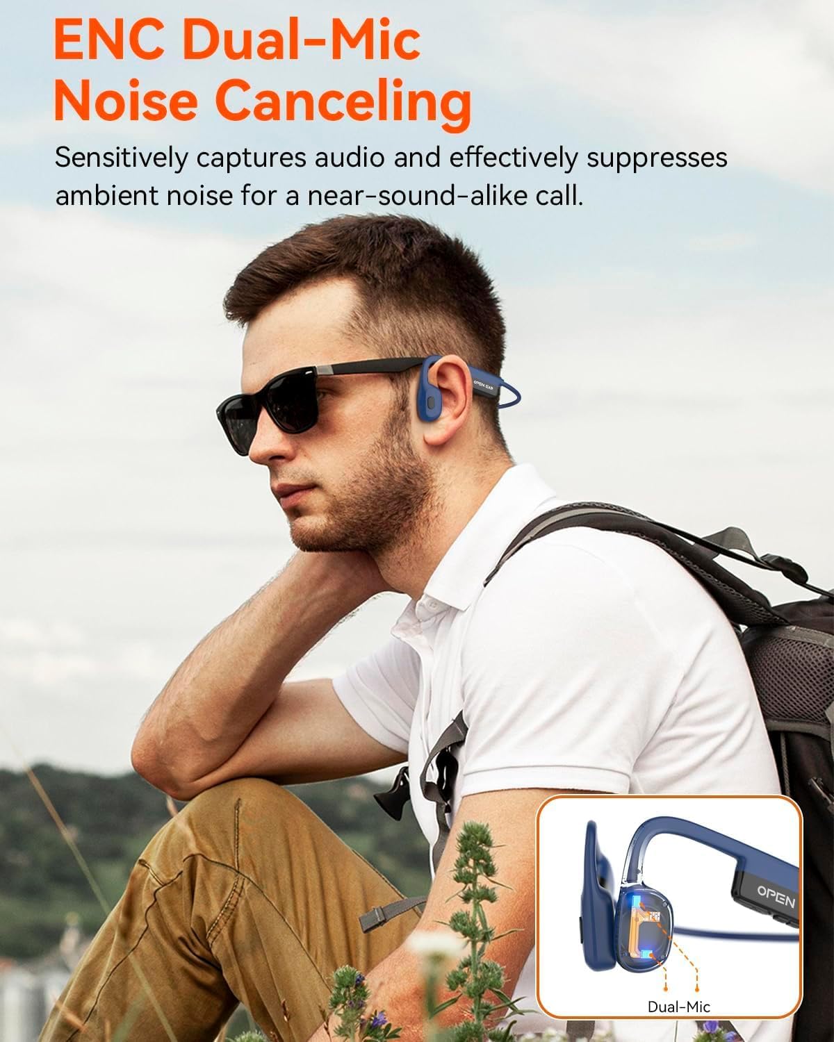 Thumbnail 1 de SANOTO Casque Conduction Osseuse Bluetooth 5.3