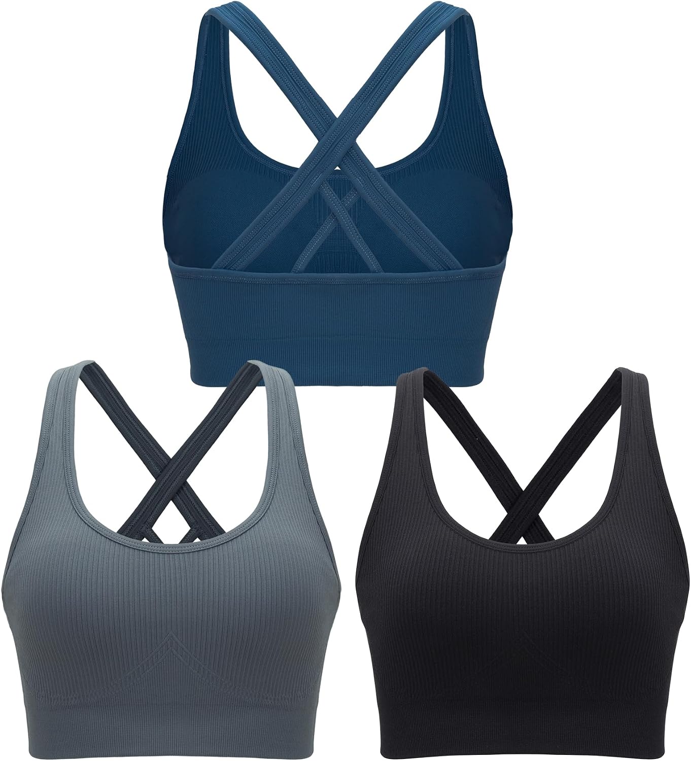 Detalle de Running Girl sports bra with high support