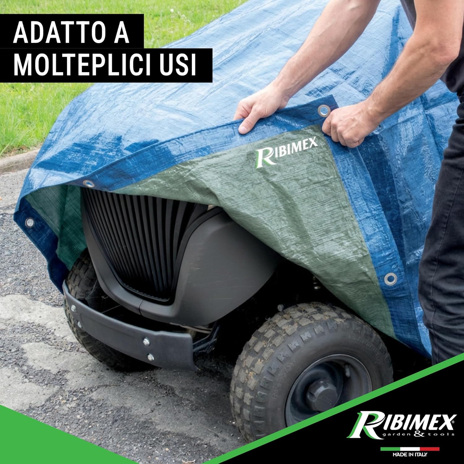 Thumbnail 6 de Ribimex Telo Protettivo Leggero Impermeabile 6x10 m in Polietilene – PRB06506X10