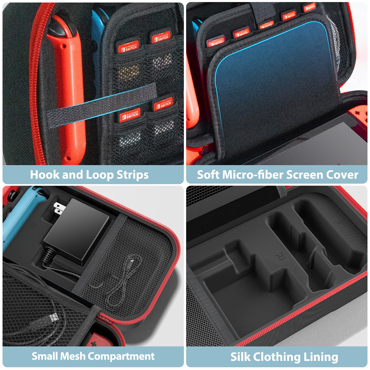 Thumbnail 5 de Nintendo Switch Carrying Case with 20-Game Slots
