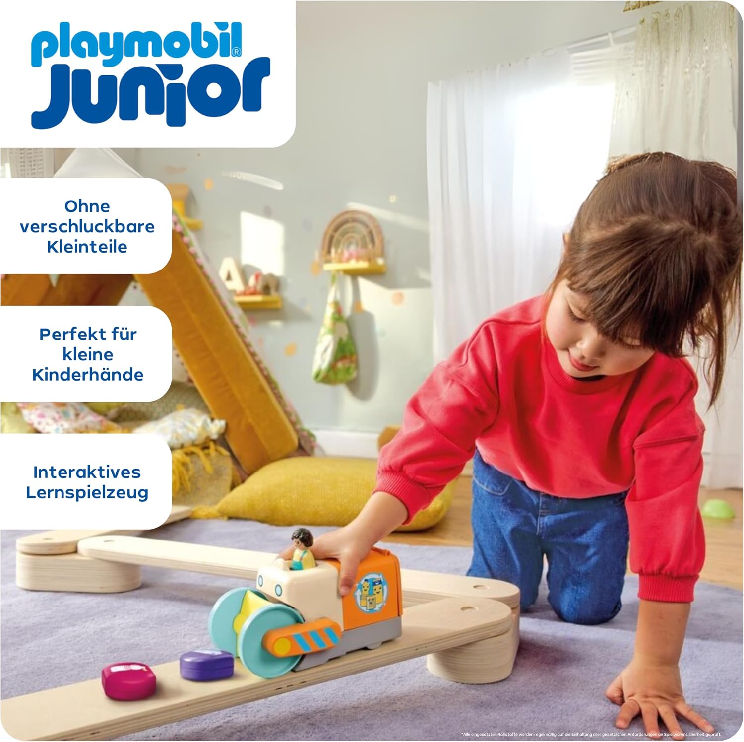 Thumbnail 2 de PLAYMOBIL JUNIOR Müllsammelfahrzeug 206 mm