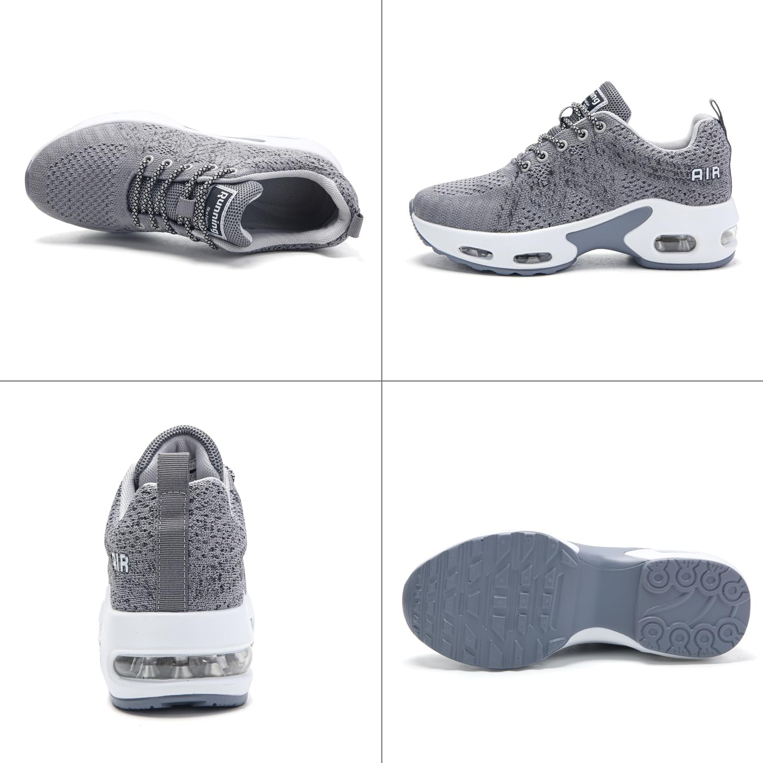Detalle 2 de Mjxwem Women Trainers: Air Cushion Running Shoes with Arch Support and Memory Foam
