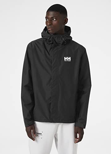 Detalle 2 de Helly Hansen Seven J Jacket 🌧️ Chaqueta Impermeable Hombre XXL