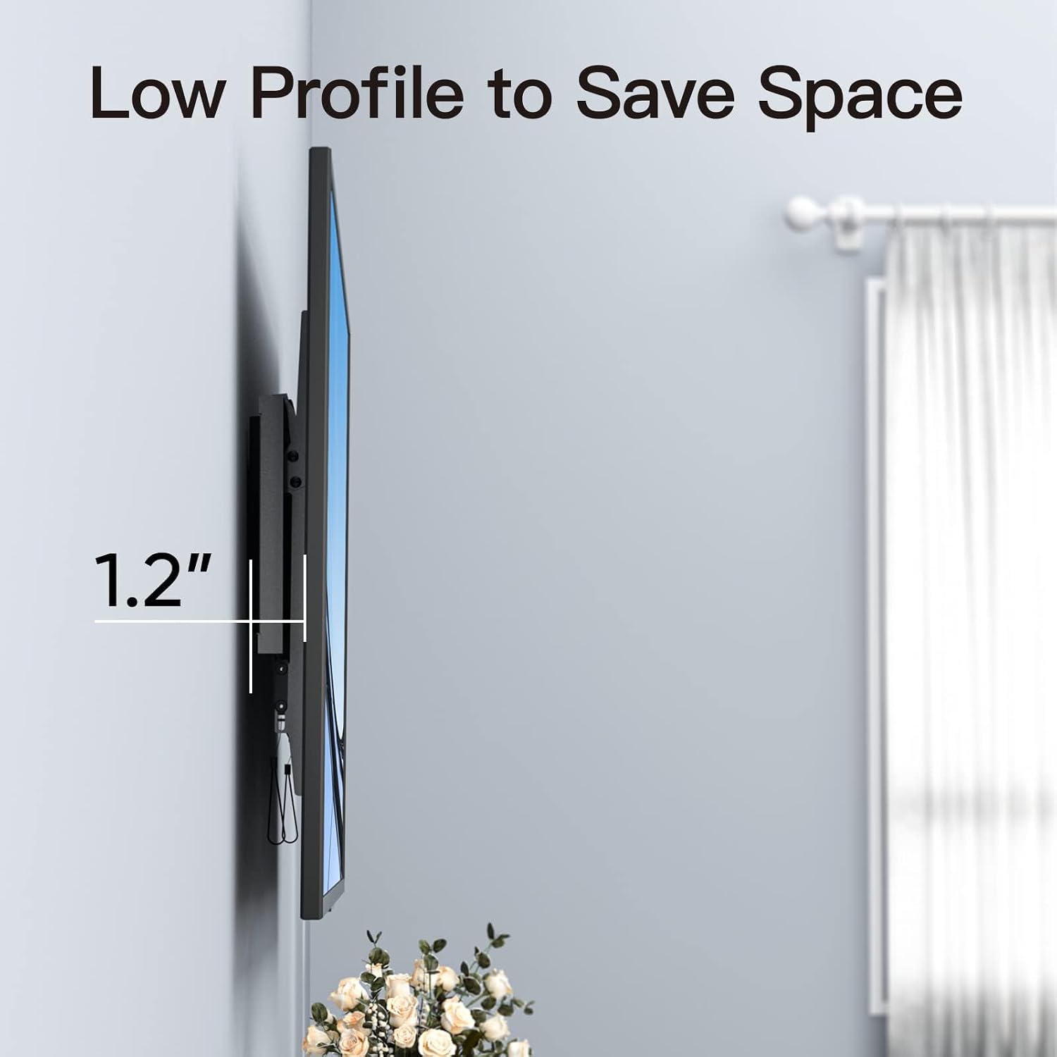 Thumbnail 4 de PERLESMITH PSLTK1 Tilting TV Wall Mount, 37–85-Inch, Up to 132 lbs