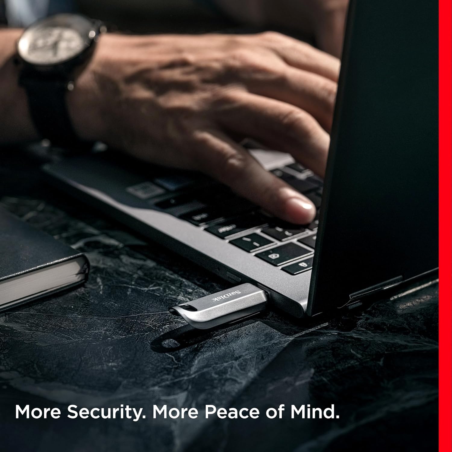 Thumbnail 6 de SanDisk Ultra Luxe USB Type-C Flash Drive 256GB (USB 3.2 Gen 1) – up to 400MB/s read speeds, metal retractable design