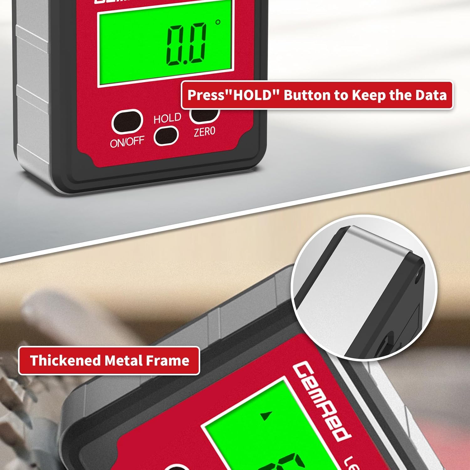 Thumbnail 5 de GemRed digitaler Winkelmesser mit Magnetfuß