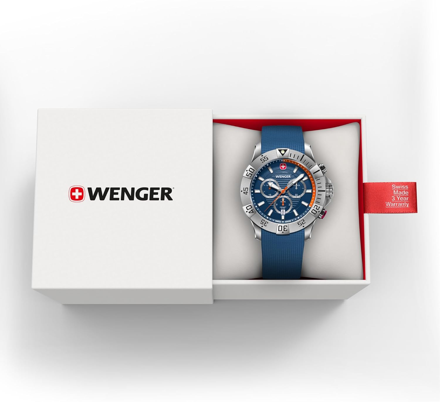 Thumbnail 3 de WENGER Montre Seaforce Chrono pour Homme — Ø43 mm, Swiss Made, étanche 200 m