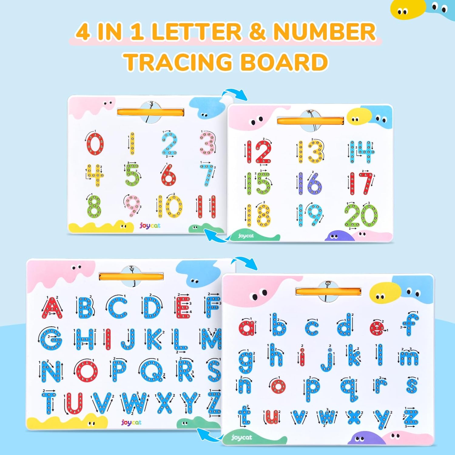 Detalle 2 de JoyCat Magnetic Tracing Board for Toddlers