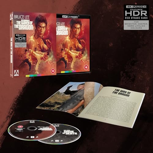 Detalle de Arrow Video The Way of the Dragon Limited Edition 4K UHD Blu-ray