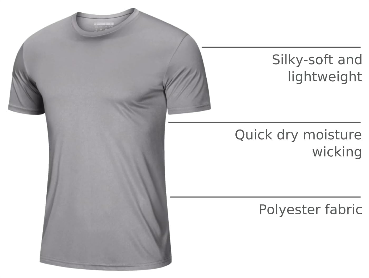 Thumbnail 3 de MAGCOMSEN Men’s UPF 50+ Quick-Dry Short Sleeve Performance T-Shirt