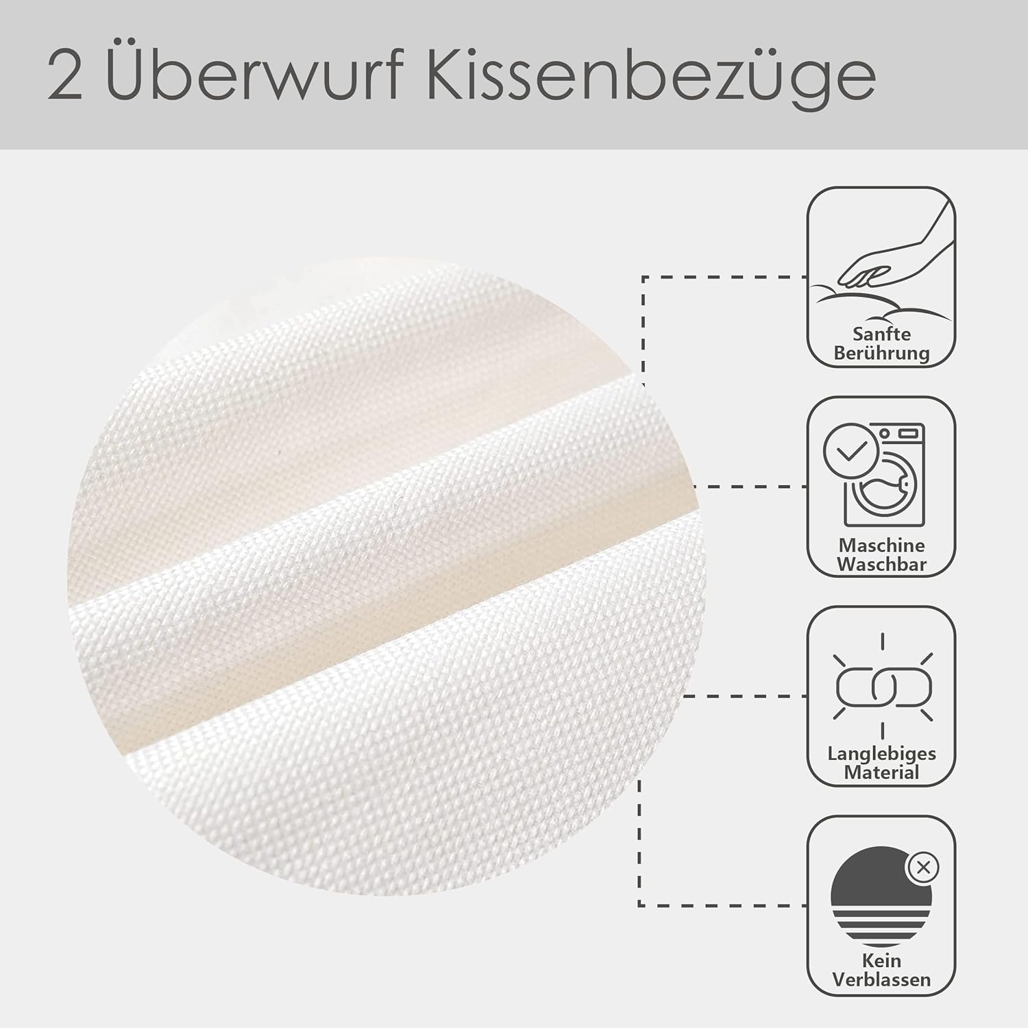 Thumbnail 5 de 3D Fußball Cup Dekorative Kissenbezüge – Set mit 2 x 40x40 cm