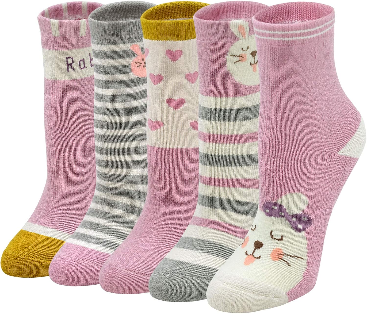 Detalle 2 de LOFIR Calcetines térmicos niñas 5 pares 20-34