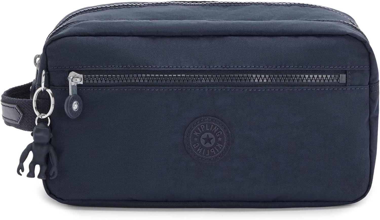 Detalle de Kipling AGOT mittelgroße Kosmetiktasche aus Polyamid – reisetauglicher Kulturtasche für unterwegs
