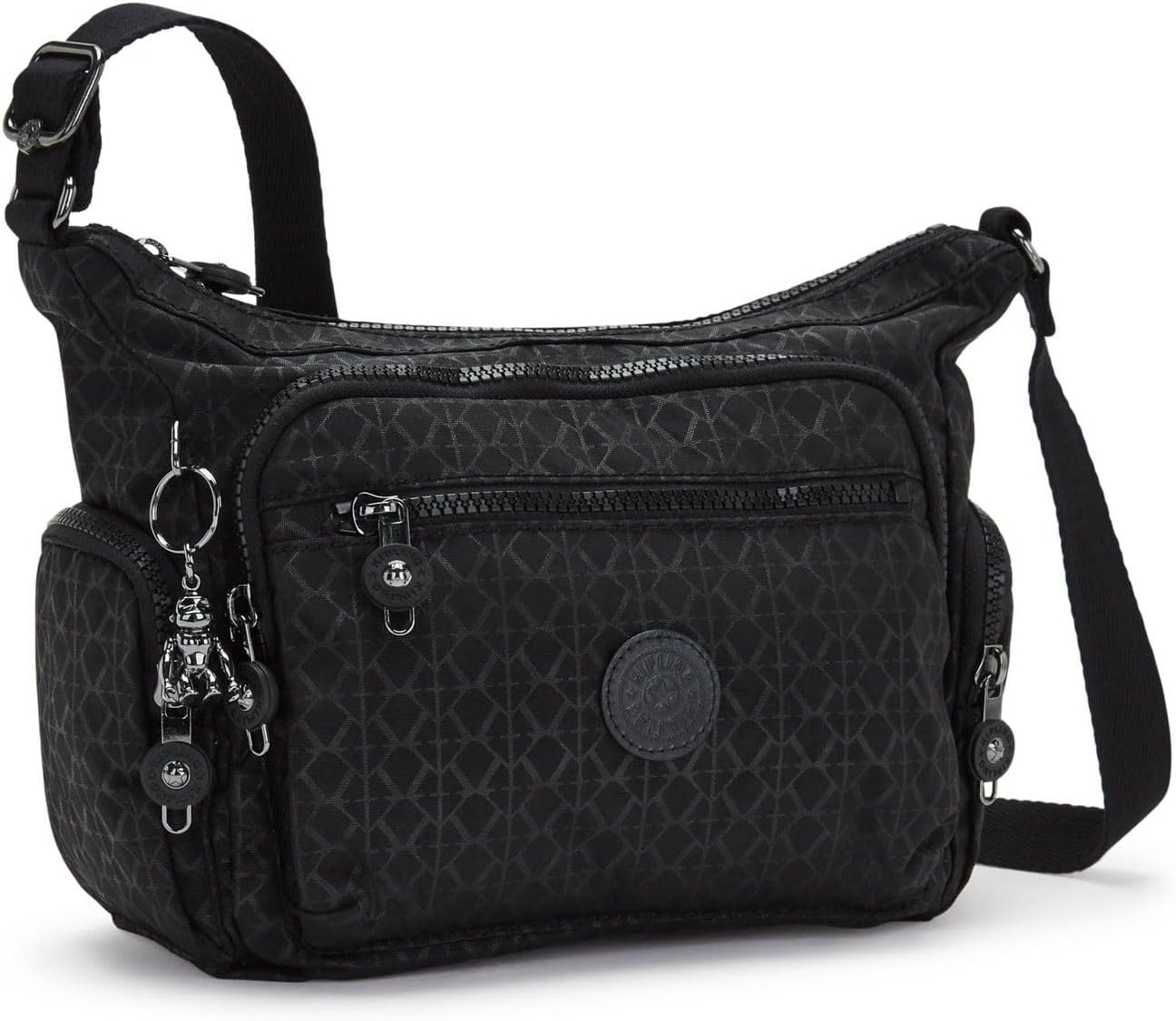 Thumbnail 2 de Kipling GABBIE S Kleine Umhängetasche Signature Emb Schwarz
