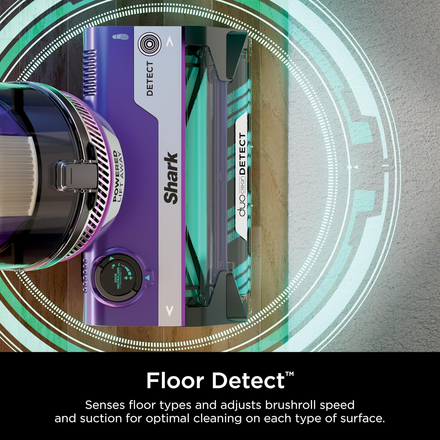 Detalle 2 de POWERDETECT Upright Vacuum AZ4002 for Pet Hair