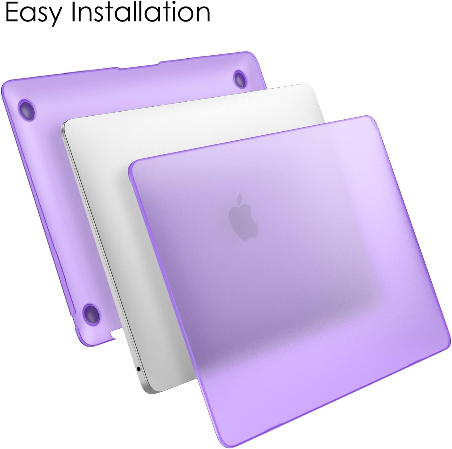 Thumbnail 6 de Fintie Ultradünne Hartschale Hülle für MacBook Air 13 (2018–2020) – Snap Case in Lavendel (matt)