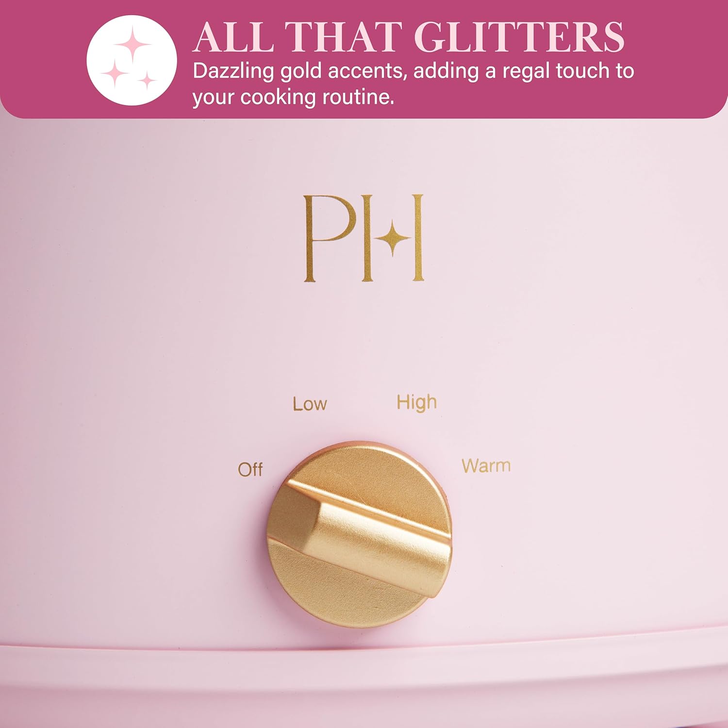 Thumbnail 5 de 6-Quart Slow Cooker with Low High Warm