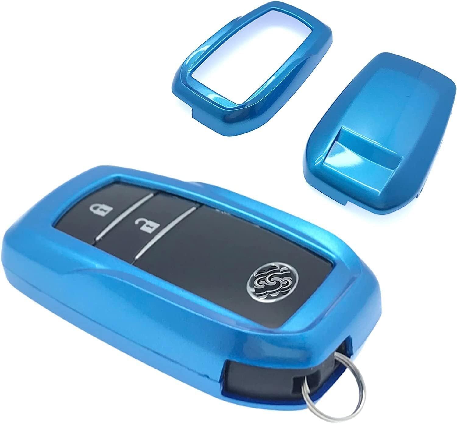 Thumbnail 6 de Nordecco Gloss Key Case for Mazda 2 Hybrid 2024 Keyless Remote Smart (Red)