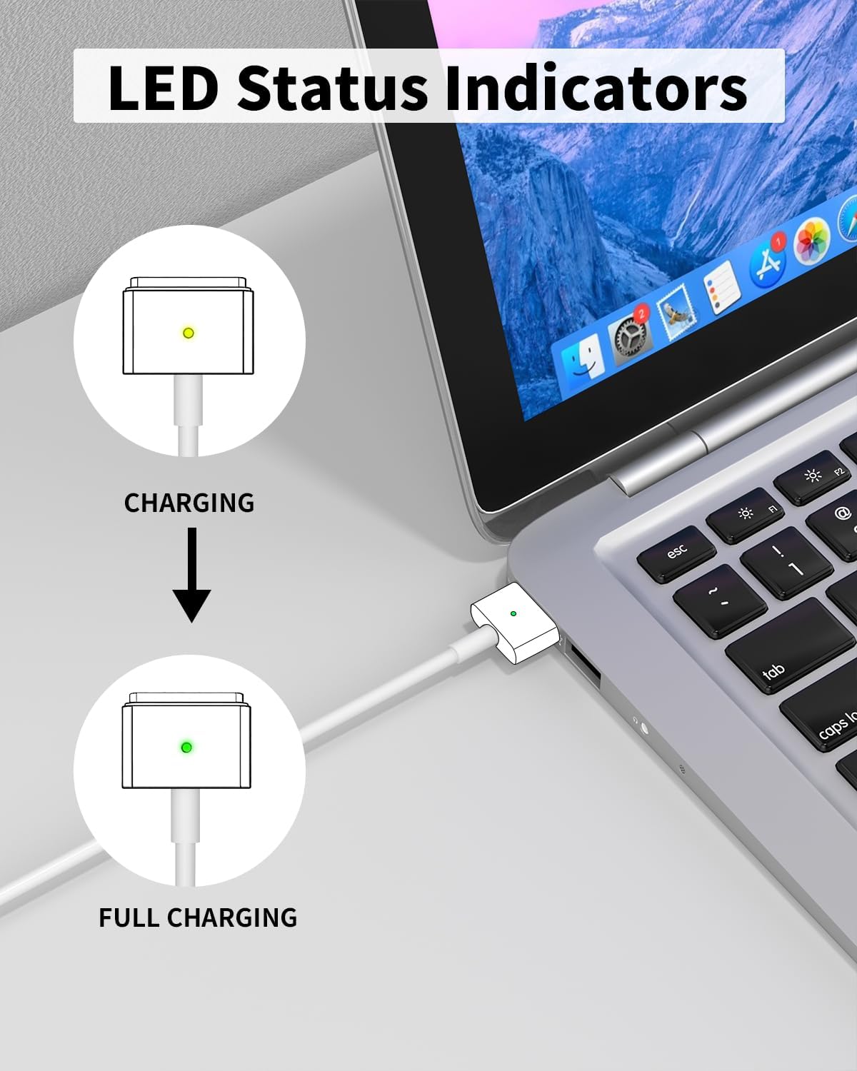 Thumbnail 6 de 85W 2T‑Tip Power Adapter 20V 4.25A