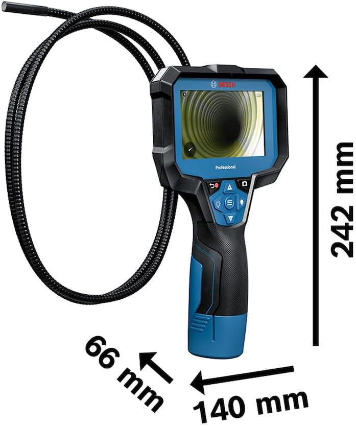 Thumbnail 5 de Bosch Professional GIC 12V-4-23 C Inspection Camera with 4.3" Screen, 150 cm Cable & Up Indication
