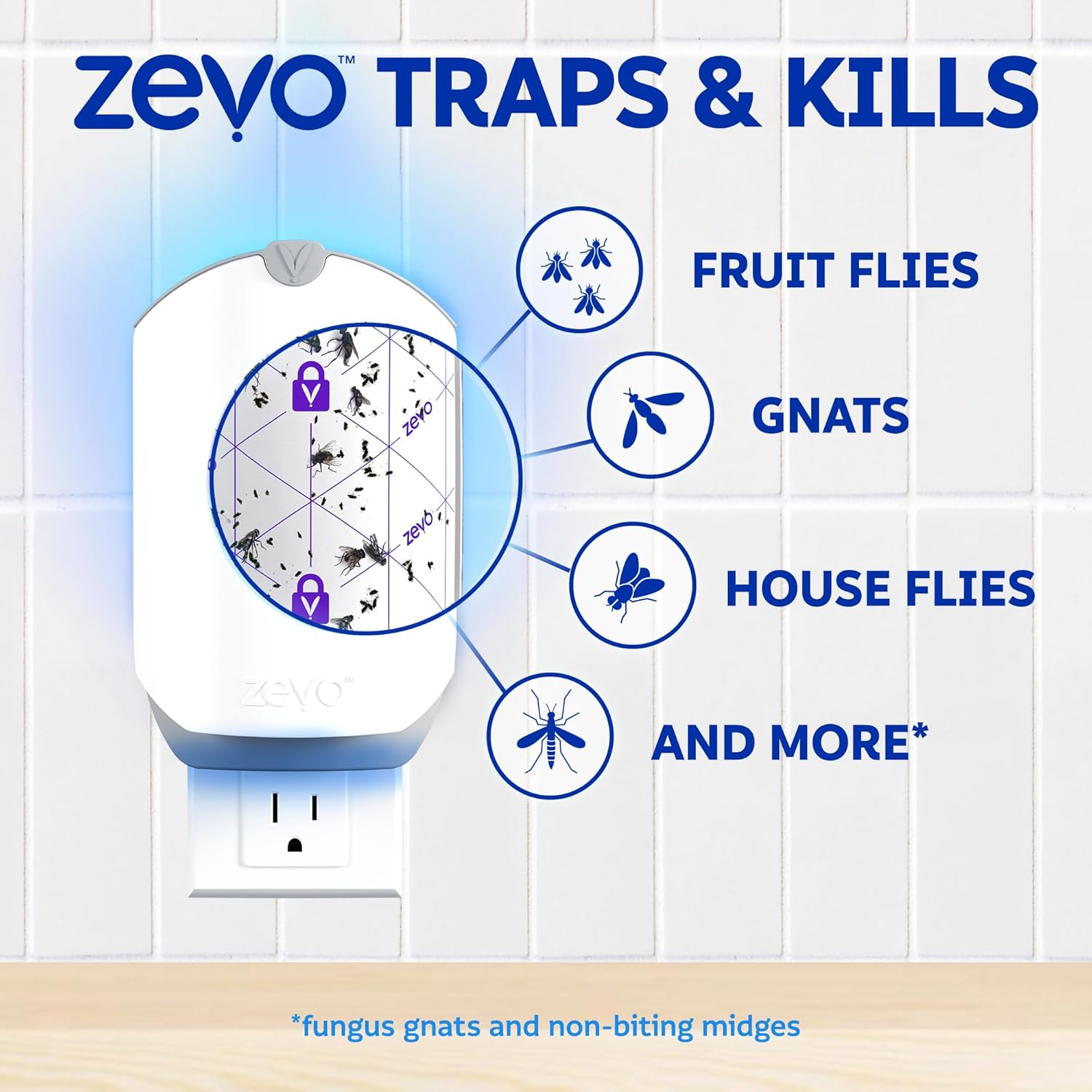 Thumbnail 3 de Zevo Flying Insect Trap, 3 Cartridges