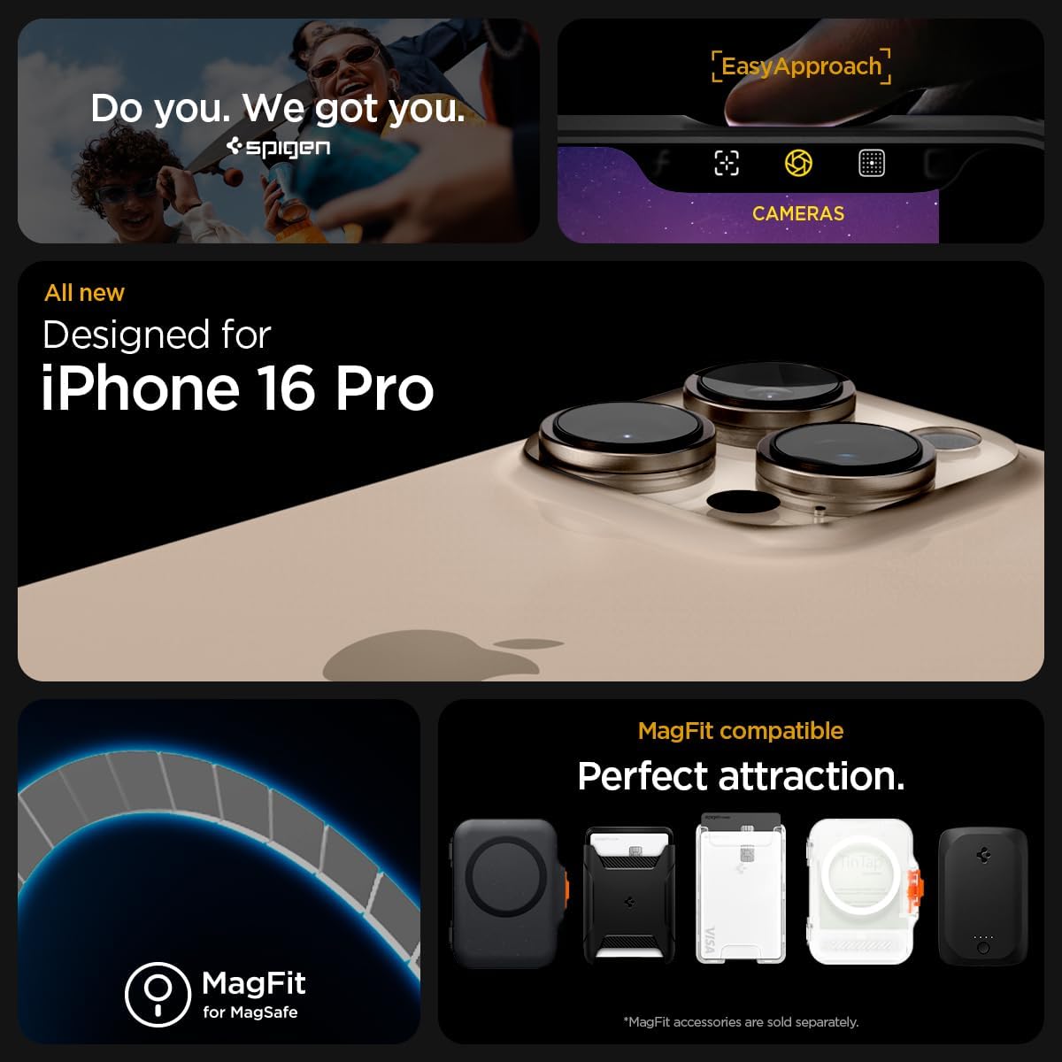 Thumbnail 1 de Spigen Ultra Hybrid MagFit for iPhone 16 Pro