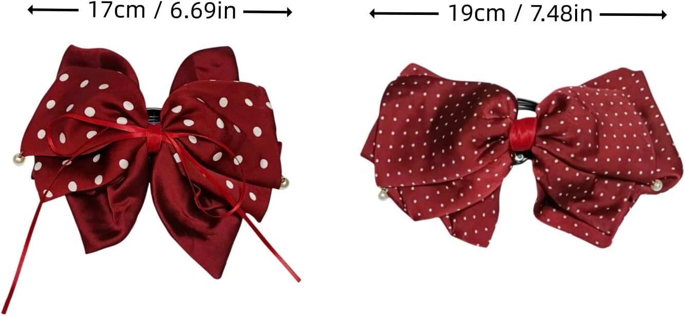 Detalle de Hair Bow Claw Clips HC-01