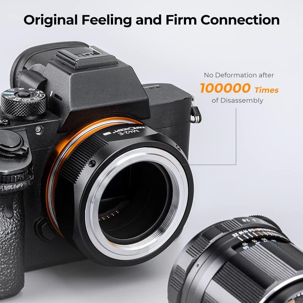 Thumbnail 2 de K&F CONCEPT M10105 M42‑NEX Adapter für Sony NEX