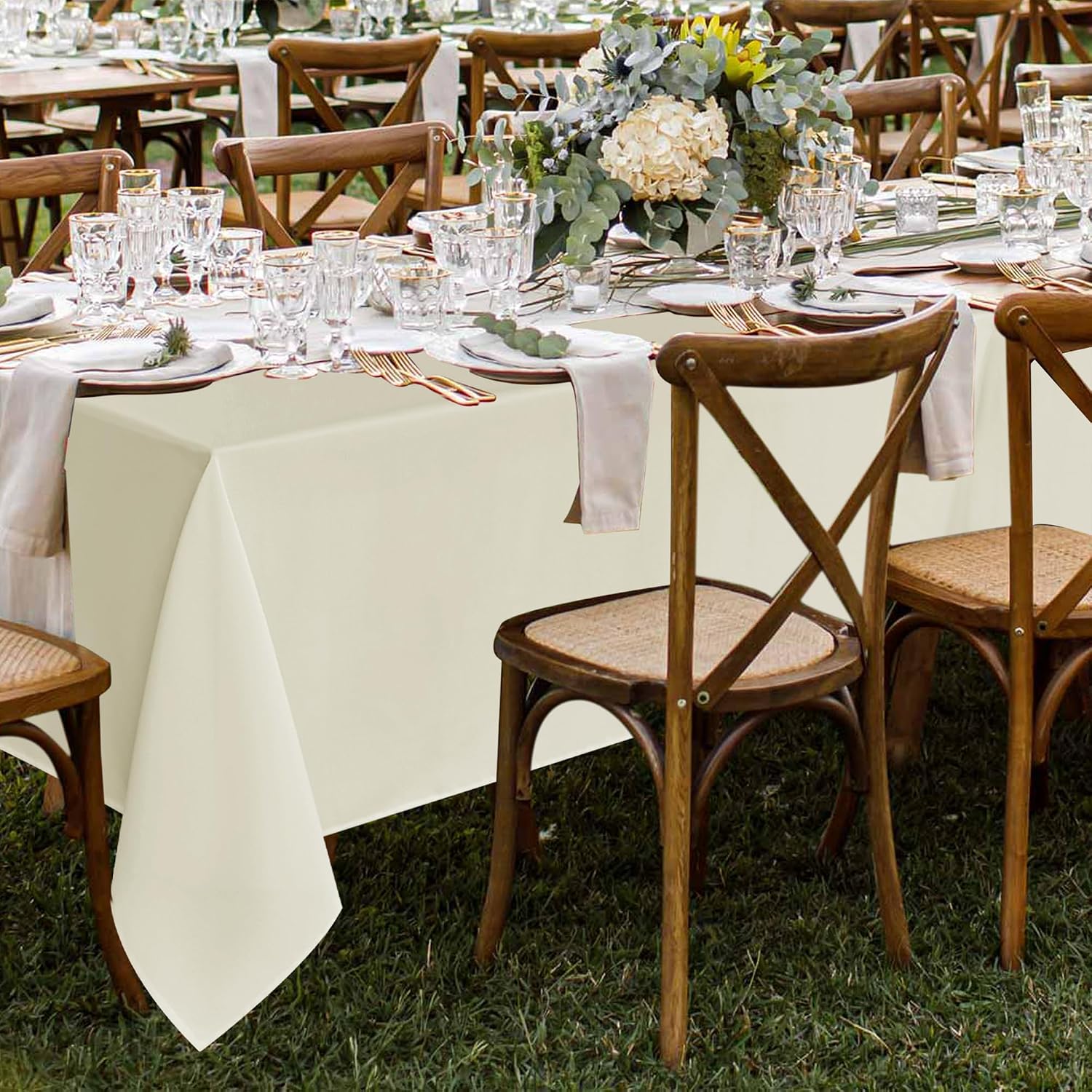Thumbnail 1 de Fitable 70x120 Inch Rectangular Tablecloth Pack