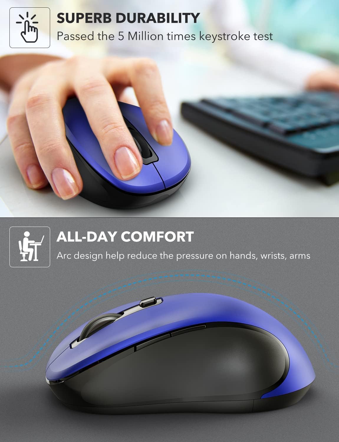 Detalle 2 de Trueque Wireless Mouse, 6-button