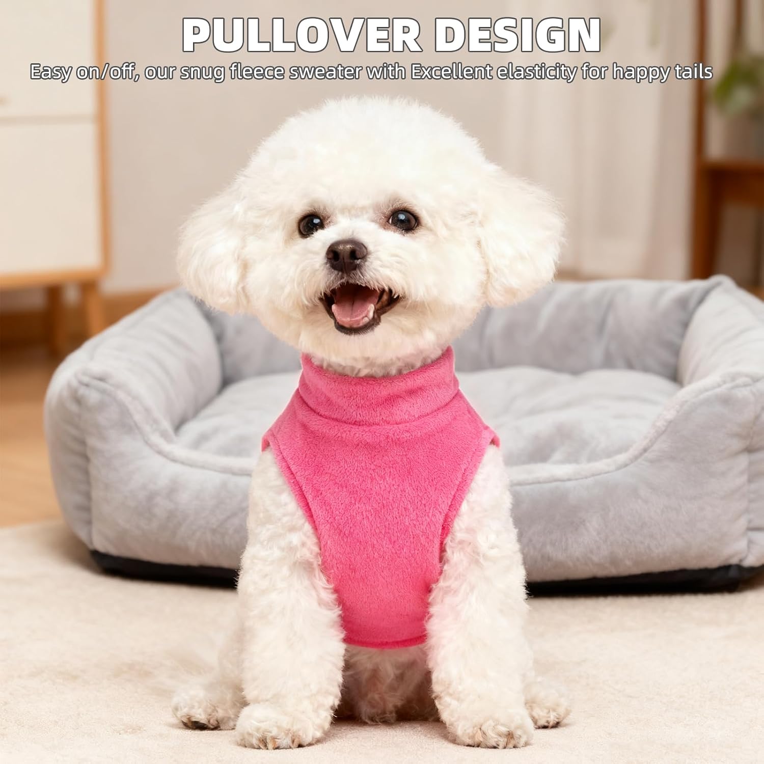 Thumbnail 2 de PUPTECK Dog Sweaters, Size S