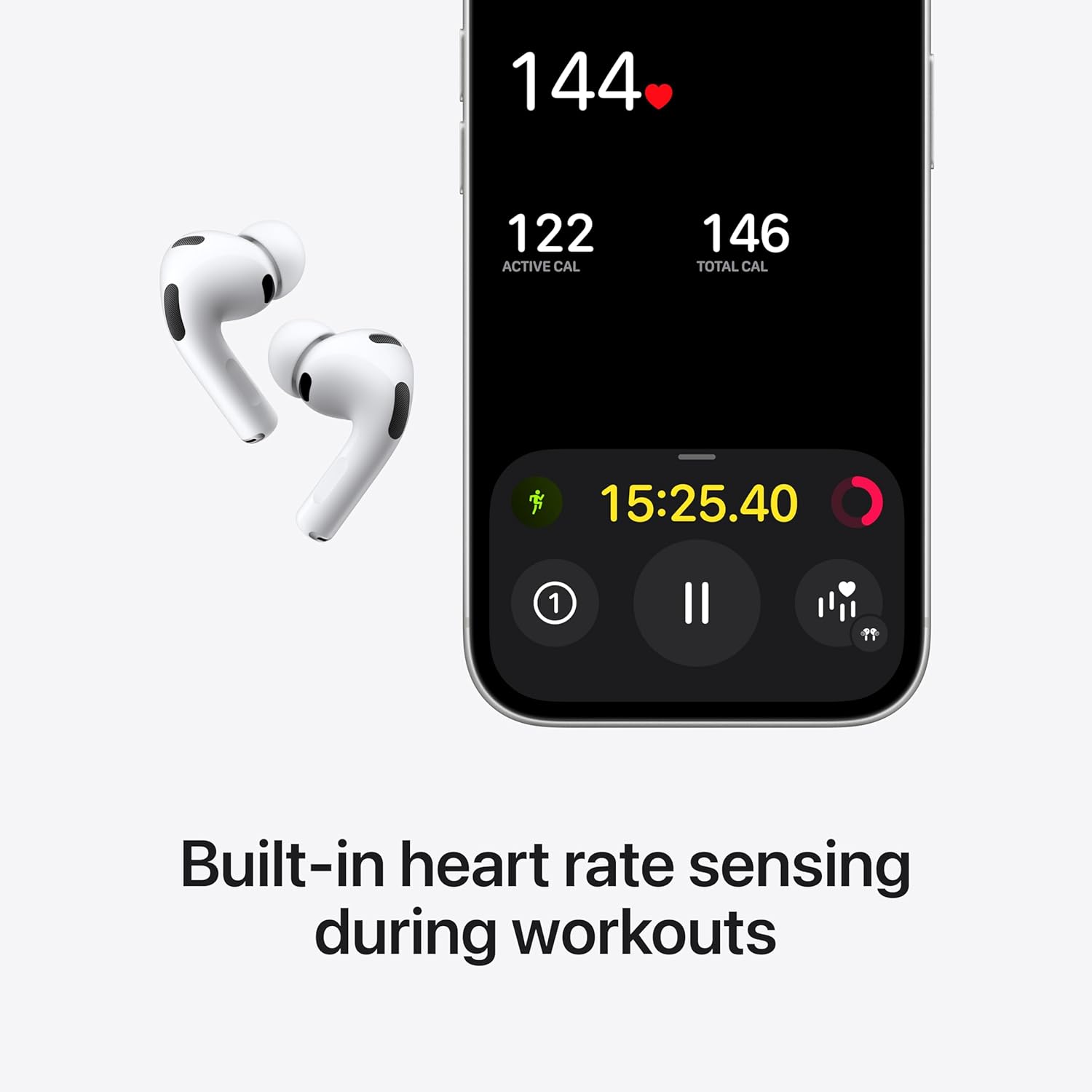 Detalle de Apple AirPods Pro 3 Wireless Earbuds with Active Noise Cancellation and Live Translation