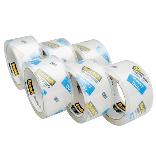 Thumbnail 11 de Scotch Heavy Duty Shipping Packing Tape: 6 Rolls of Clear, Industrial-Strength Sealing