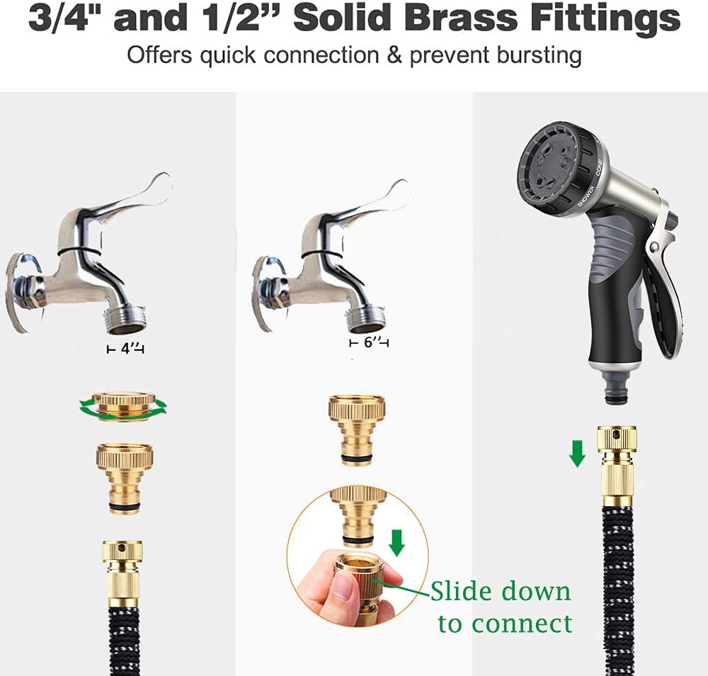 Thumbnail 4 de 150FT Expandable Garden Hose Pipe