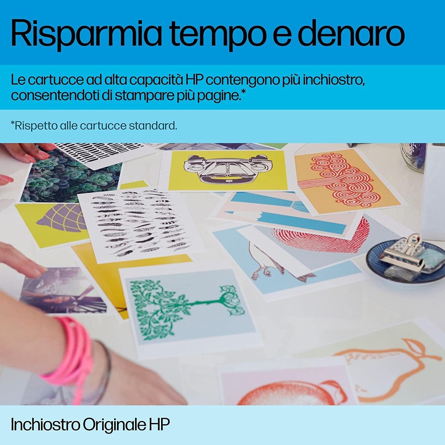 Detalle 2 de HP 305 Tricromia, Cartuccia Inchiostro Originale – compatibile con stampanti HP Deskjet/Envy (colori 100 pagine)