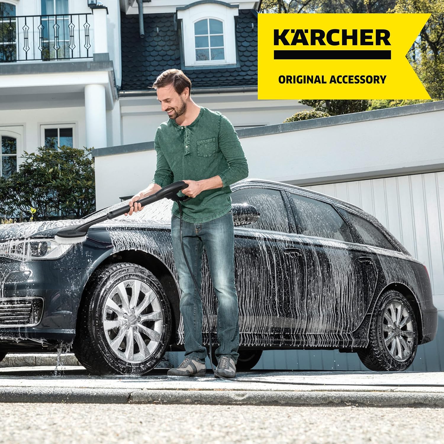 Thumbnail 2 de Kärcher 69032760 Car Wash Brush with Nylon Bristles — A Practical Pressure Washer Accessory