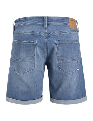 Detalle 2 de JACK & JONES Shorts para hombre - Blue Denim, ajuste regular, pack Am 318, talla L