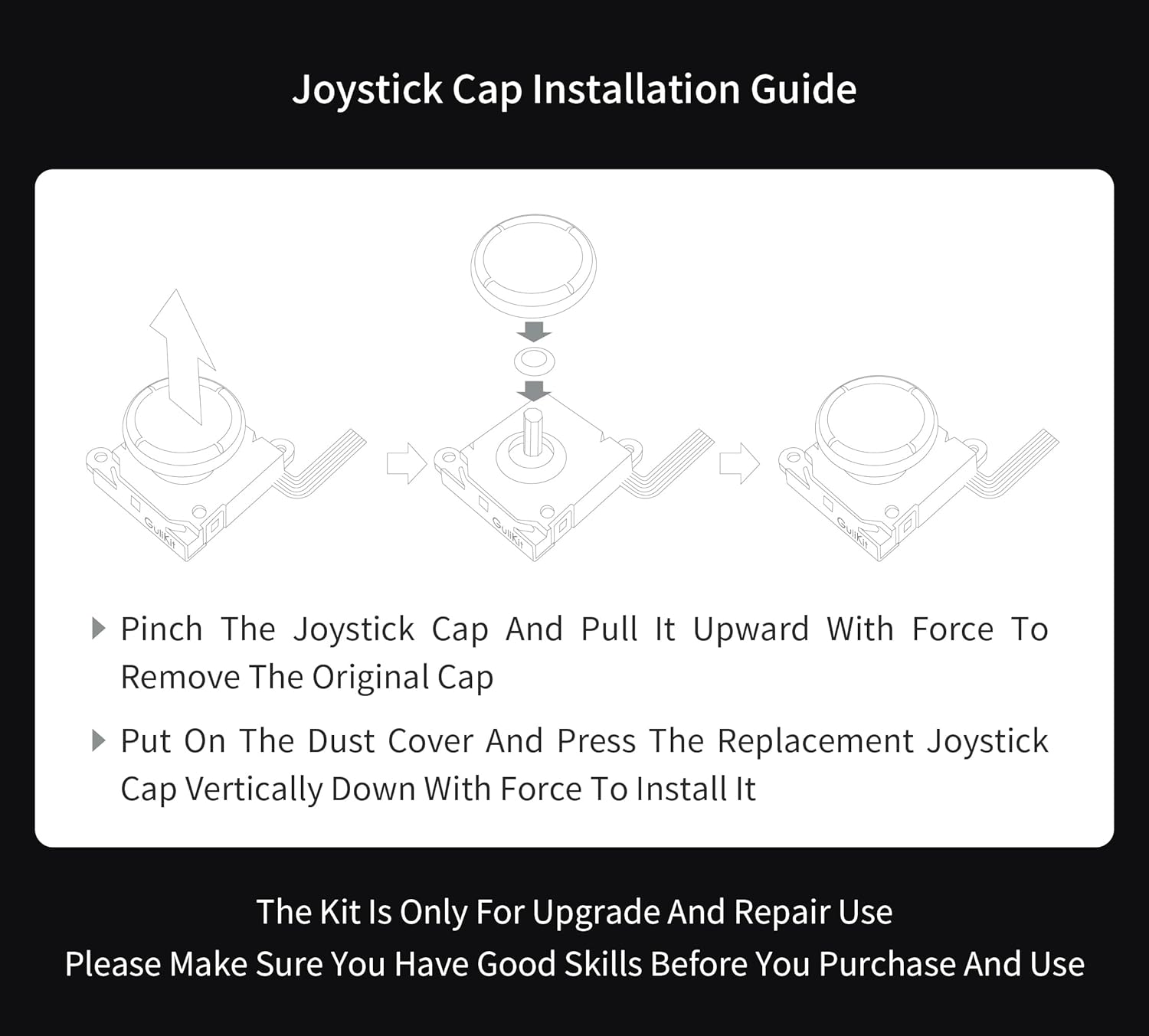 Thumbnail 6 de RunSnail for GuliKit TMR Joystick Replacement for Joy-Con