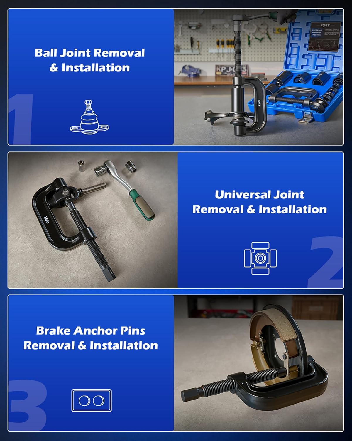 Thumbnail 3 de Orion Motor Tech Ball Joint Kit 21-Piece 🔧