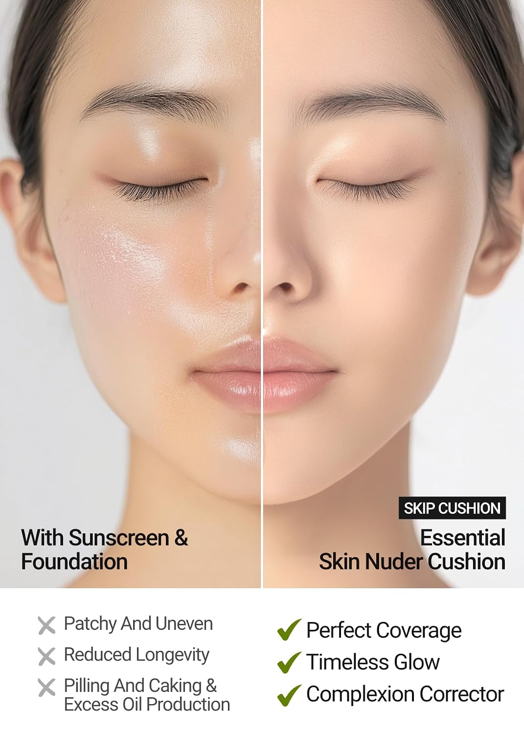 Detalle 2 de JUNG SAEM MOOL Essential Skin Nuder Cushion SPF 50