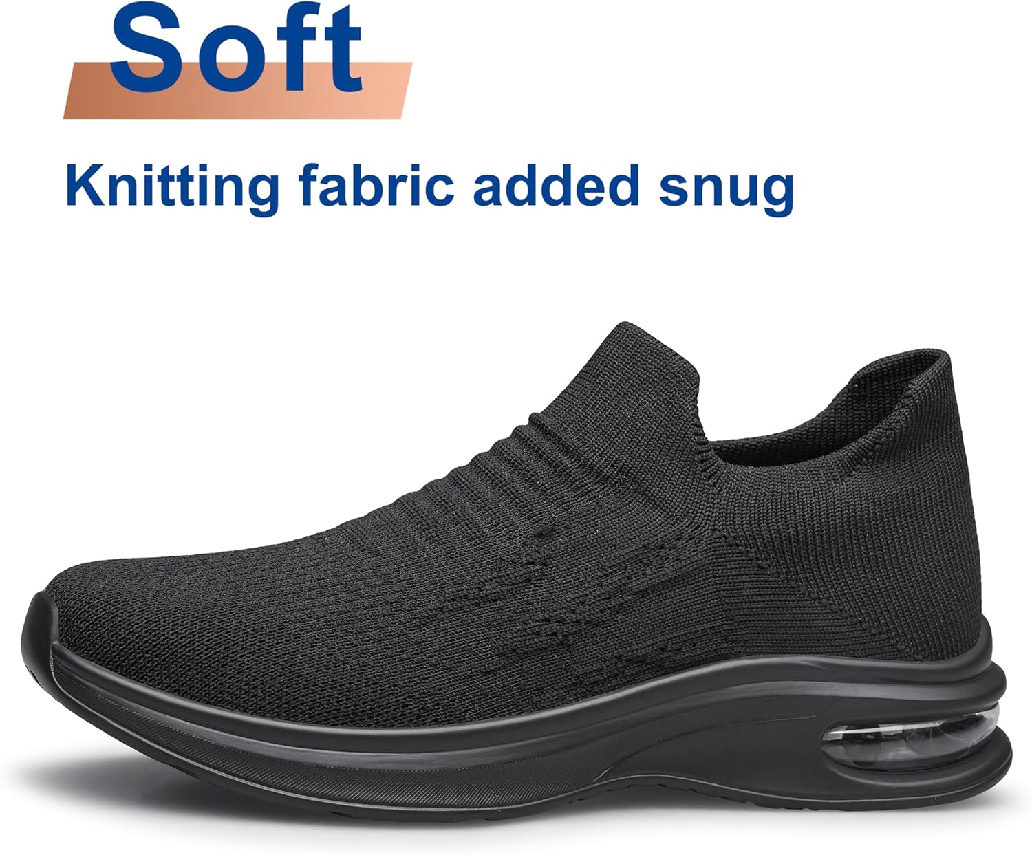 Detalle 2 de SURFING TREE Womens Slip On Trainers – breathable non-slip walking and workout shoes