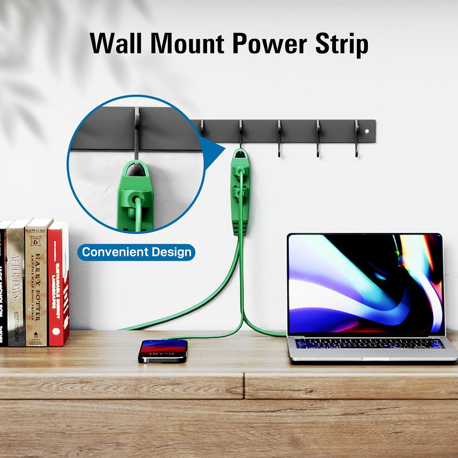Detalle 2 de K KASONIC FL-110A 12-Foot 3-Outlet Grounded Extension Cord
