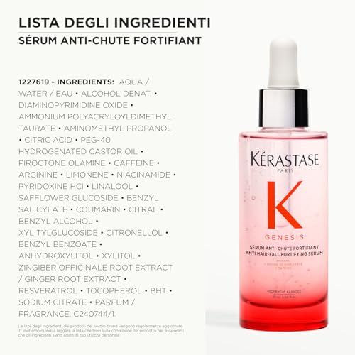 Detalle 2 de Kérastase Genesis Siero Fortificante Anti-Caduta – Trattamento senza risciacquo, 90 ml