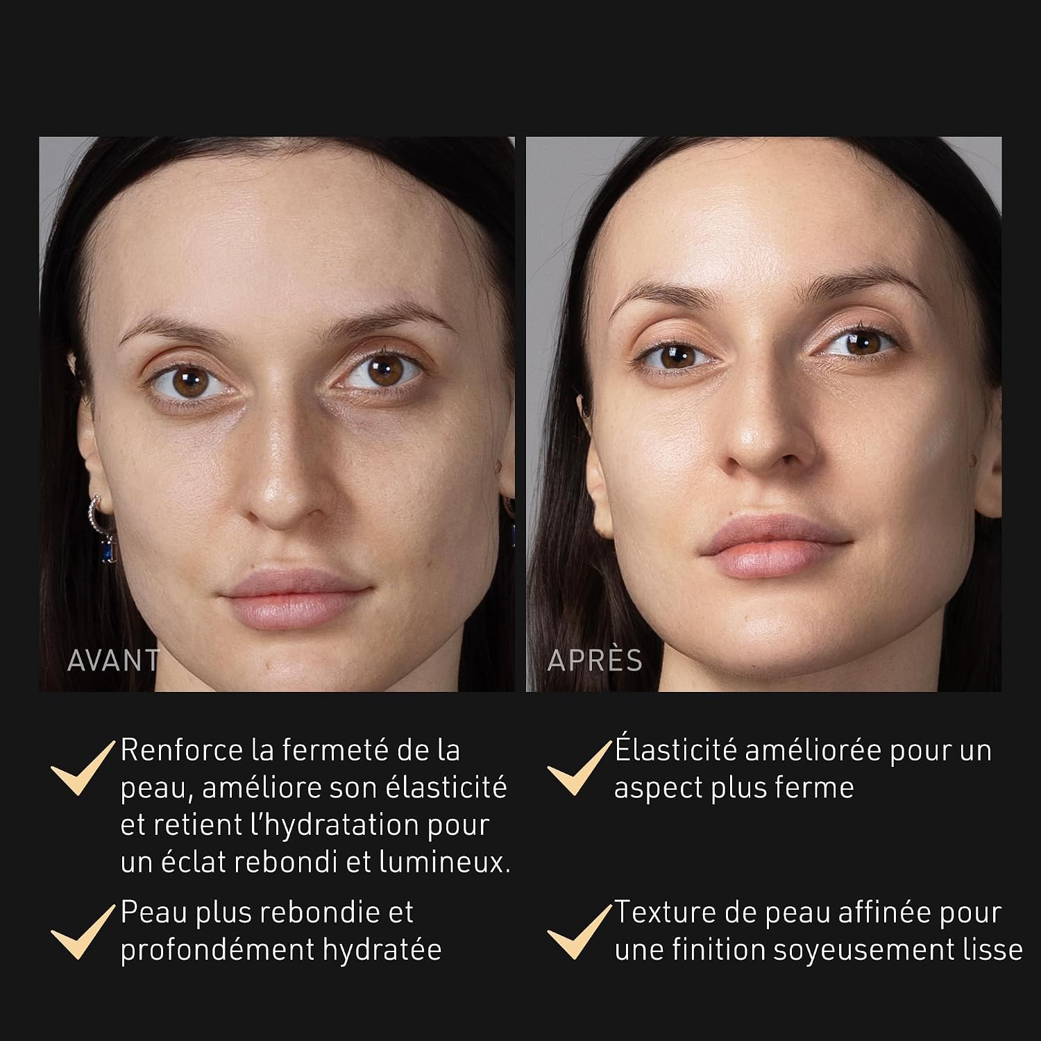 Detalle de FAQ Glass Skin Masque Visage au Collagène – Soin Hydratant & Éclat (5 pcs)