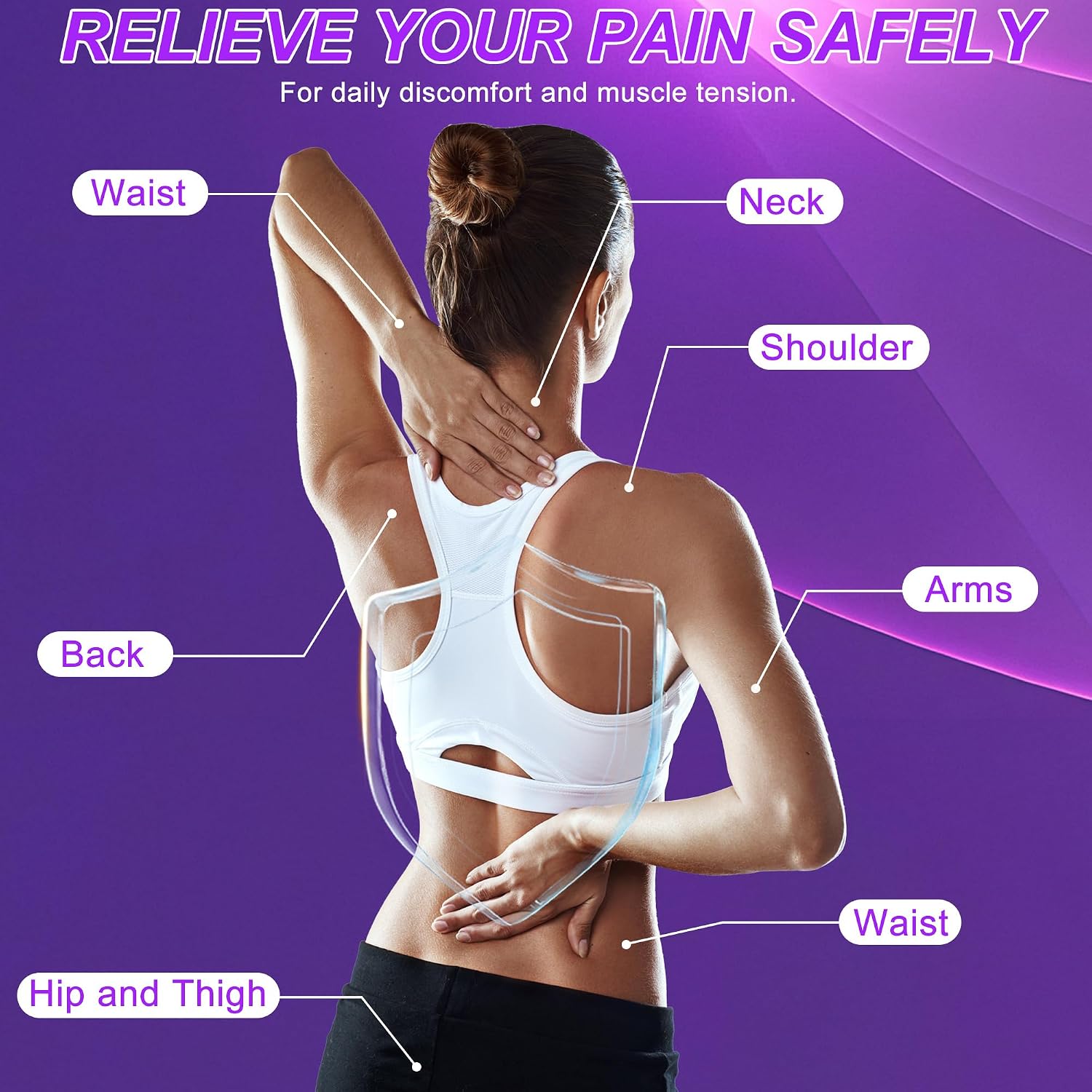 Detalle 2 de Belifu TENS muscle stimulator
