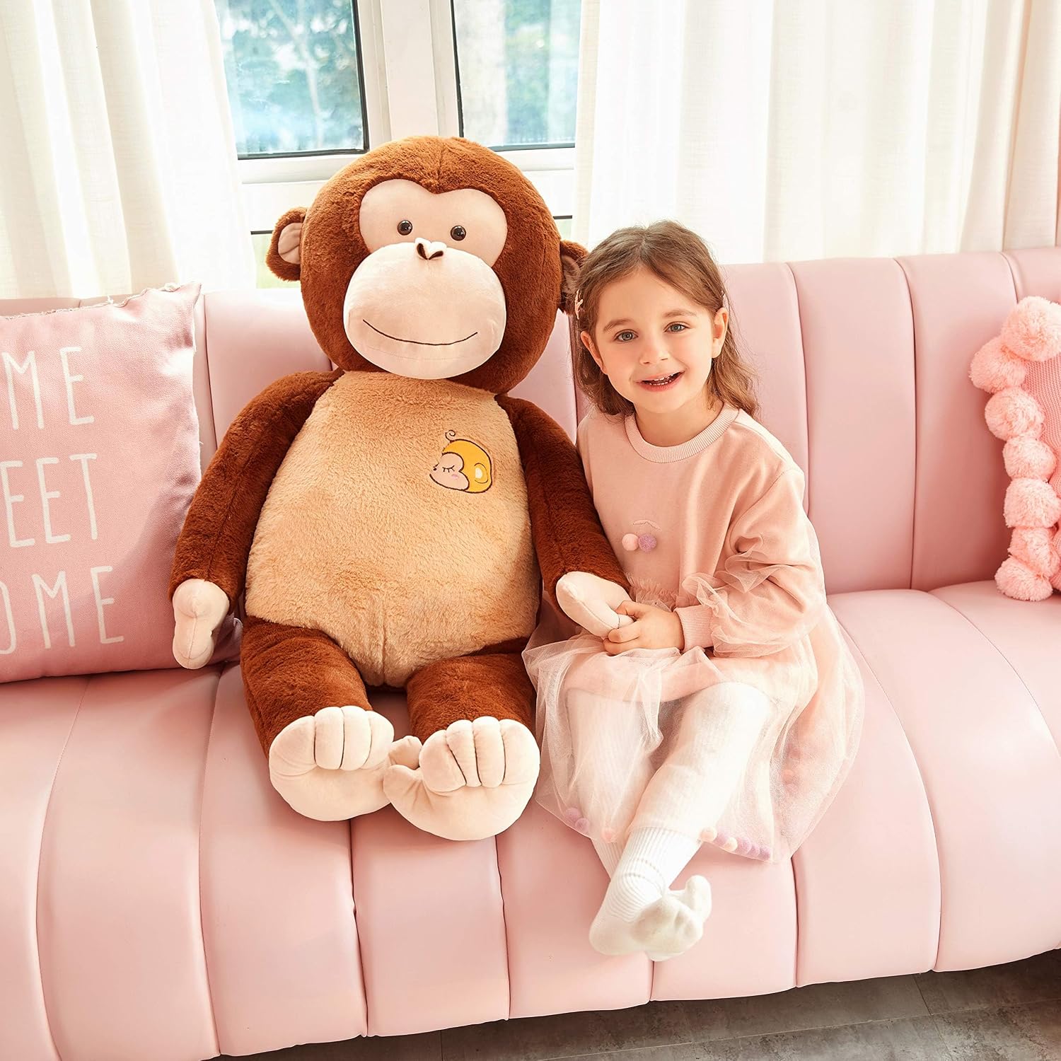 Thumbnail 2 de IKASA Giant Monkey Plush Toy 30 inches