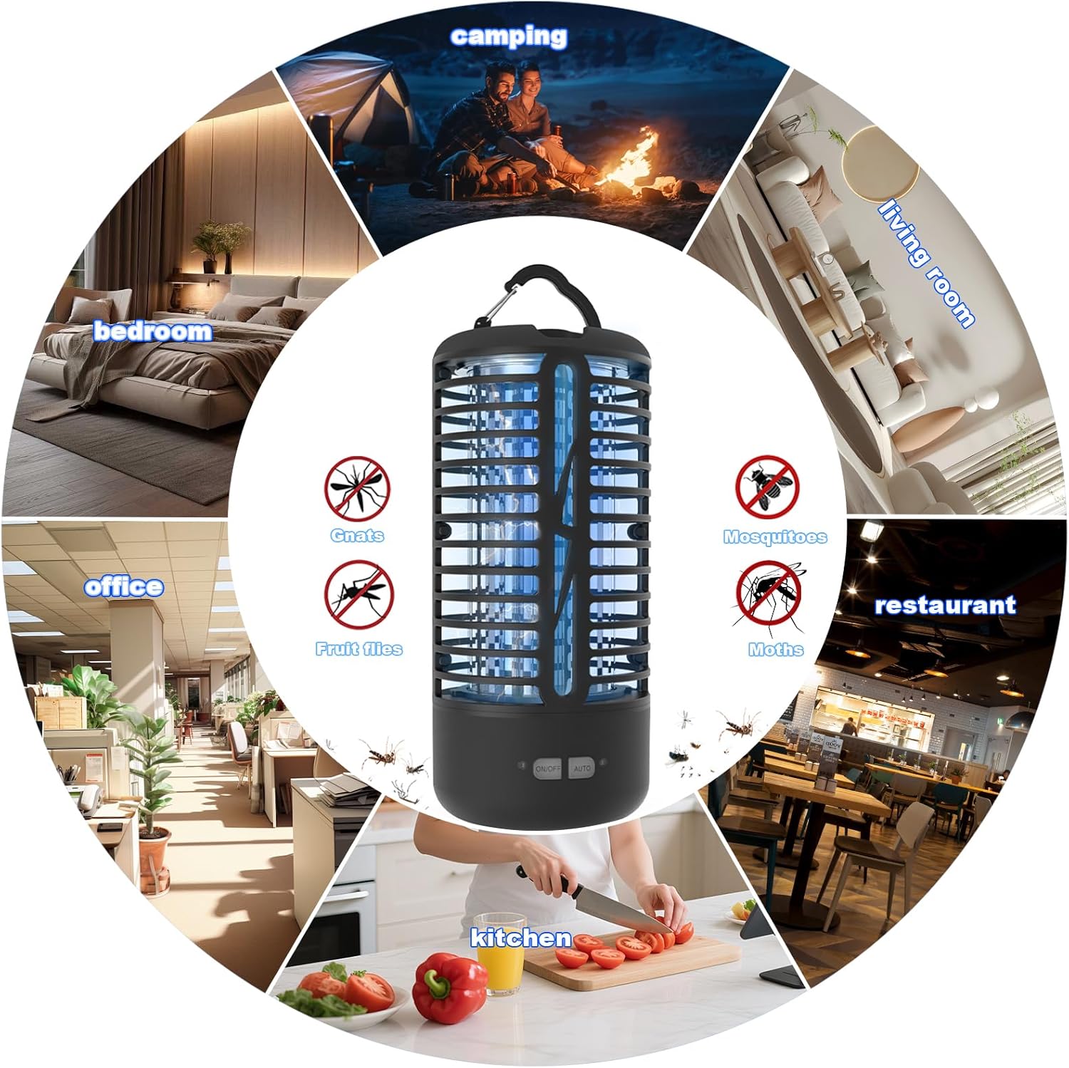 Thumbnail 5 de Bug zapper fly killer 365-395nm