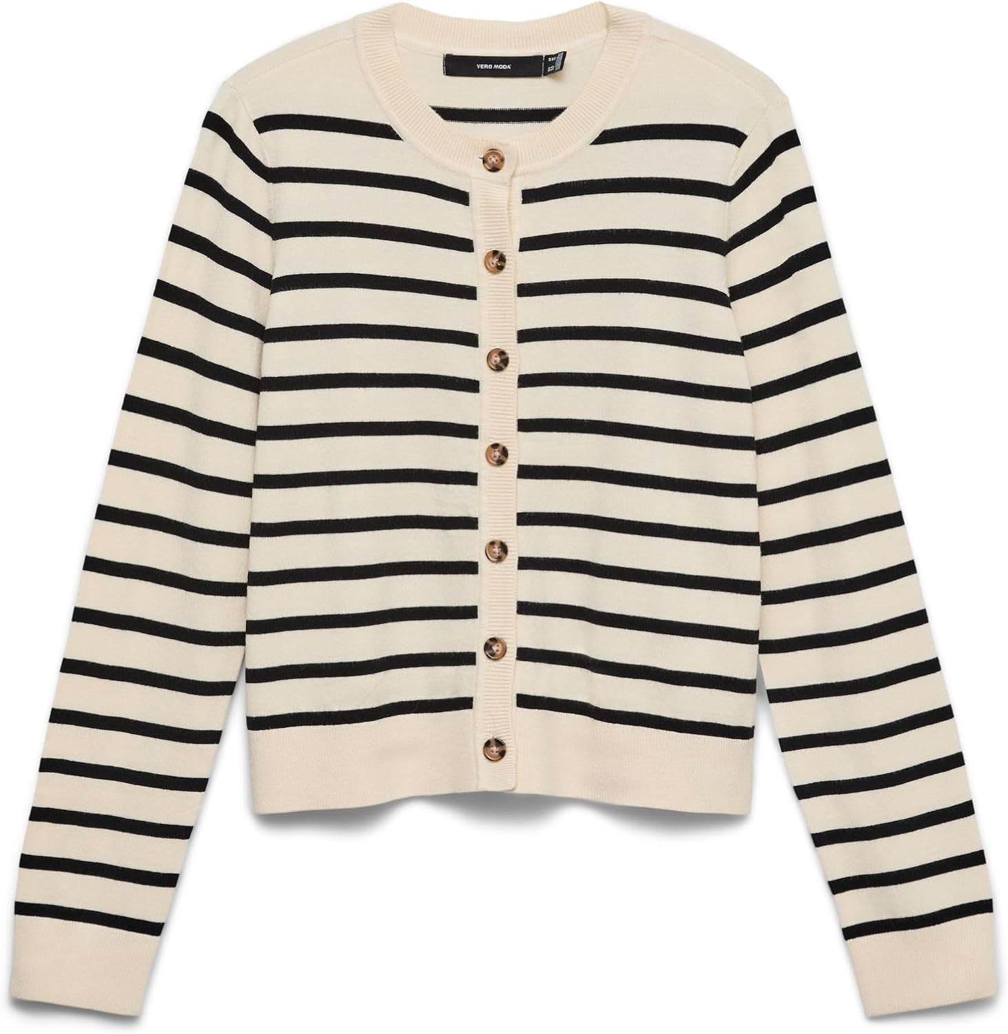 Thumbnail 6 de VERO MODA VMSABA Strickjacke für Damen mit Rundhalsausschnitt